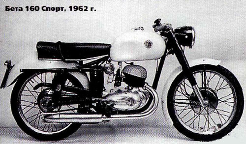 Один из первых мотоциклов компании Beta 