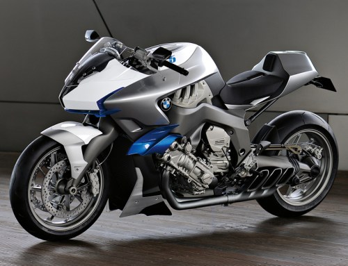 BMW Motorrad Concept 6 Вид сбоку