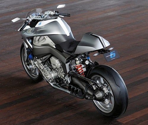 BMW Motorrad Concept 6 Вид сзади