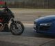 Ducati Diavel против Audi R8 V10